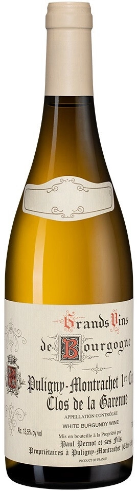 Вино Domaine Paul Pernot & Fils, Puligny-Montrachet 1er Cru "Clos de la Garenne" AOC