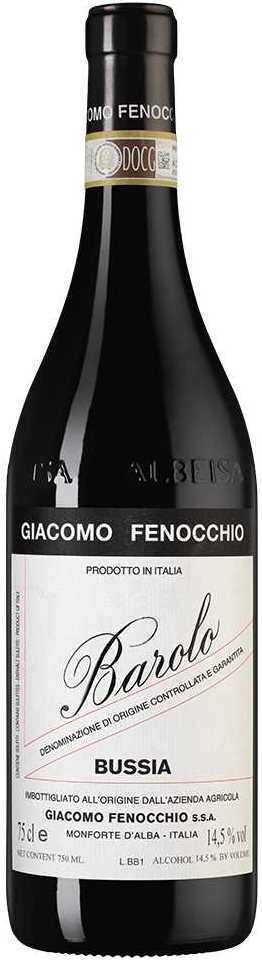 Вино Giacomo Fenocchio, Barolo "Bussia" DOCG
