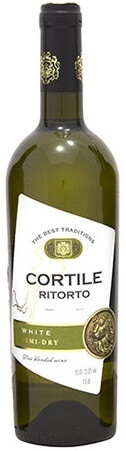 Вино "Cortile Ritorto" White Semi-Dry