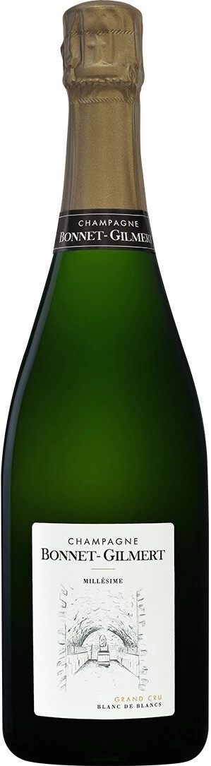 Шампанское Bonnet-Gilmert, Millesime Grand Cru Blanc de Blancs, Champagne AOC