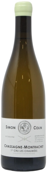 Вино Simon Colin, Chassagne-Montrachet 1-er Cru "Les Chaumees" AOP