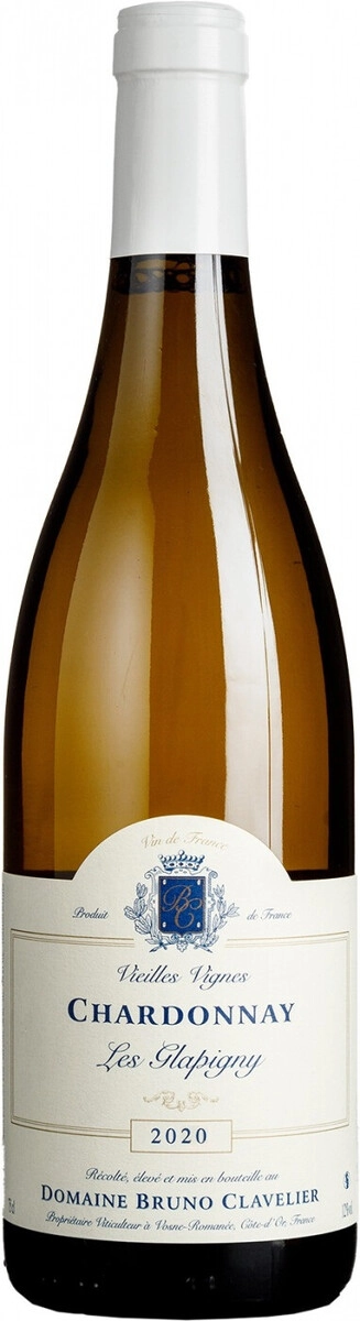 Вино Domaine Bruno Clavelier, Chardonnay "Les Glapigny" Vieilles Vignes