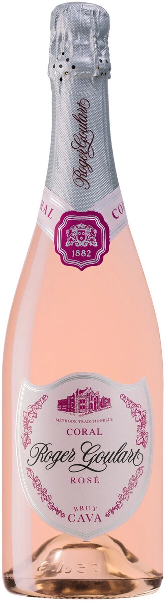 Игристое вино Roger Goulart, "Coral" Rose Brut, Cava DO