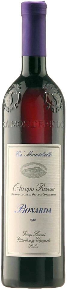 Игристое вино Ca' Montebello, "Bonarda", Oltrepo Pavese DOC