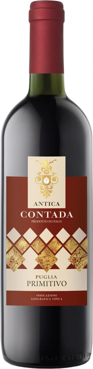 Вино "Antica Contada" Primitivo, Puglia IGT