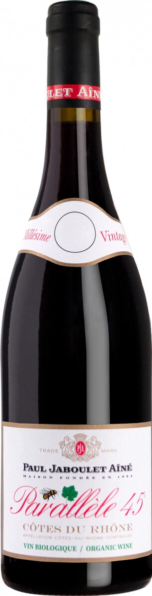 Вино Paul Jaboulet Aine, "Parallele 45" Rouge, Cotes du Rhone