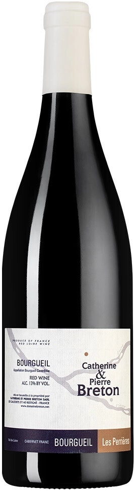 Вино Catherine & Pierre Breton, Bourgueil "Les Perrieres" AOC