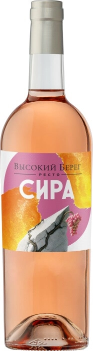 Вино Высокий Берег, "Ресто" Сира Розе