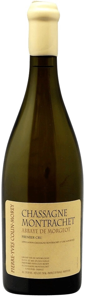 Вино Pierre-Yves Colin-Morey, Chassagne-Montrachet 1-er Cru "Abbaye de Morgeot" AOC