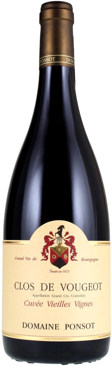 Вино Domaine Ponsot, Clos de Vougeot "Cuvee Vieilles Vignes" Grand Cru AOC