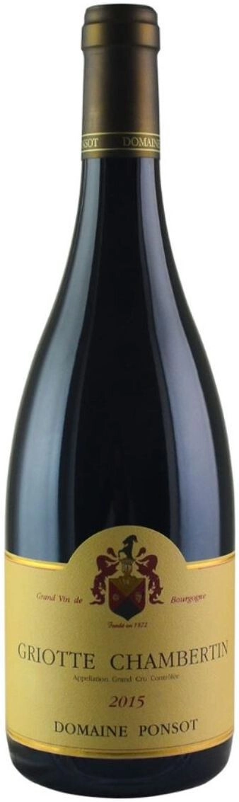 Вино Domaine Ponsot, Griotte Chambertin Grand Cru AOC