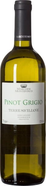 Вино "Marchese Montefusco" Pinot Grigio, Terre Siciliane IGP