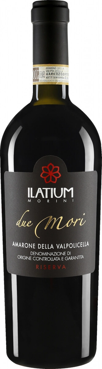Вино Ilatium Morini, "due Mori" Amarone della Valpolicella DOCG Riserva