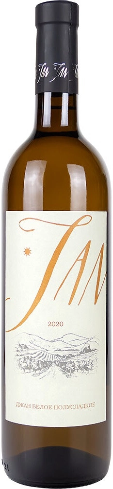 Вино "Jan" White Semi-sweet