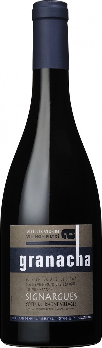 Вино Les Vignerons d'Estezargues, "La Granacha", Cotes du Rhone Villages AOC