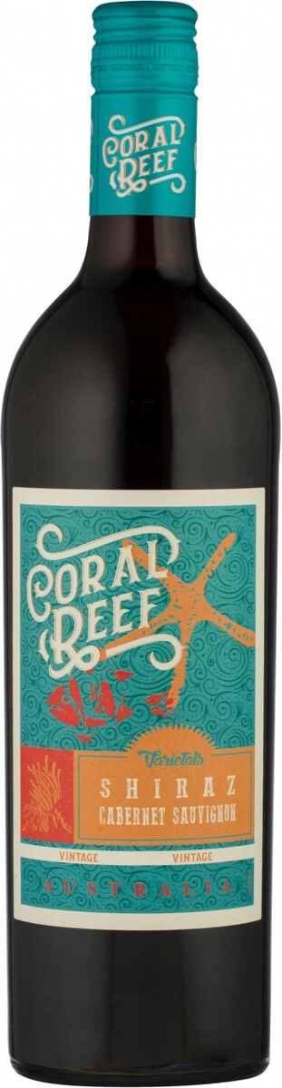 Вино "Coral Reef" Shiraz-Cabernet Sauvignon