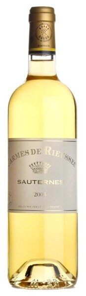 Вино Les Carmes de Rieussec Sauternes AOC
