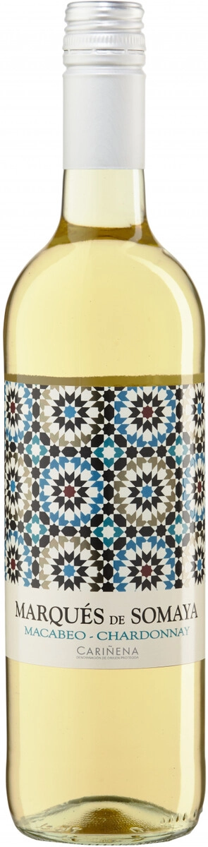 Вино Covinca, "Marques de Somaya" Macabeo-Chardonnay, Carinena DO