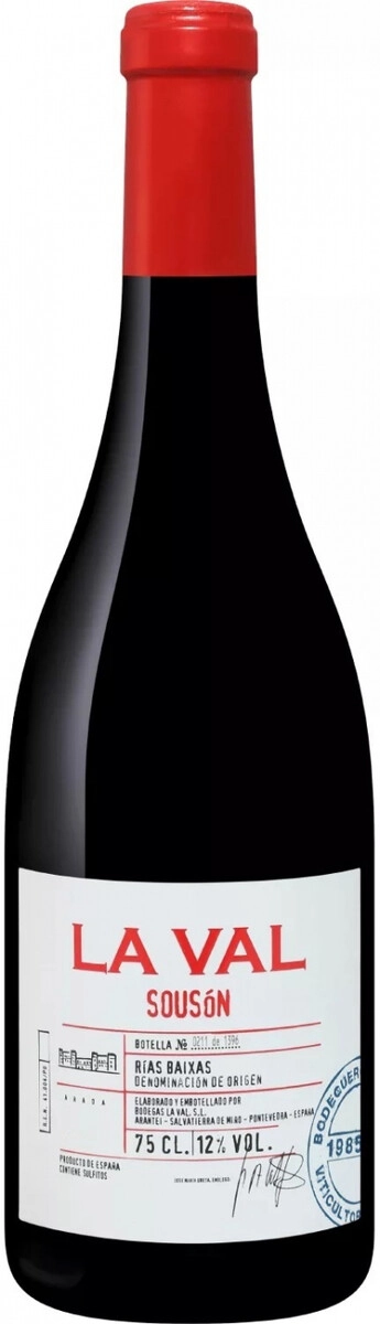 Вино La Val, Souson, Rias Baixas DO