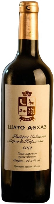 Вино "Chateau Abkhaz" Cabernet Sauvignon, Merlot & Carignano