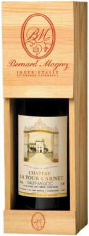 Вино Chateau La Tour Carnet Grand Cru Classe, Haut-Medoc AOC, box