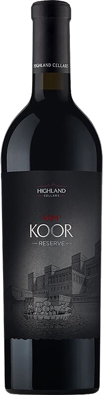 Вино Highland Cellars, "Koor" Reserve Red
