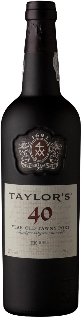 Портвейн Taylor's, Tawny Port 40 Years Old
