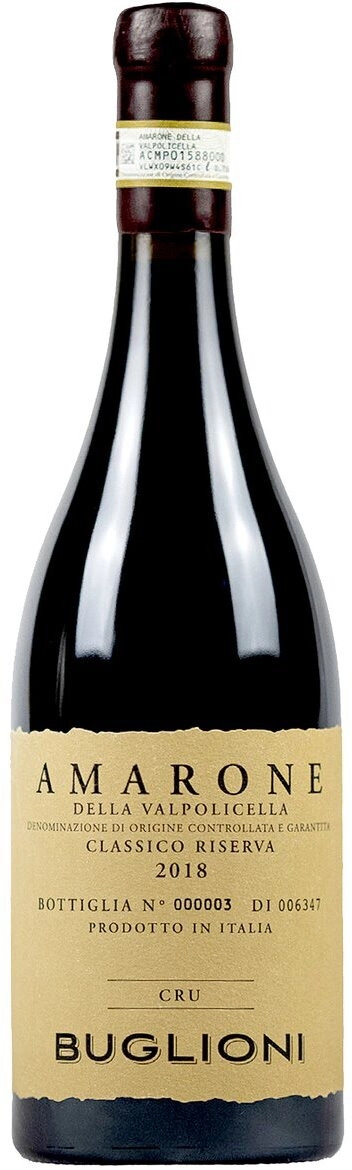 Вино Buglioni, "CRU" Amarone della Valpolicella Classico Riserva DOCG