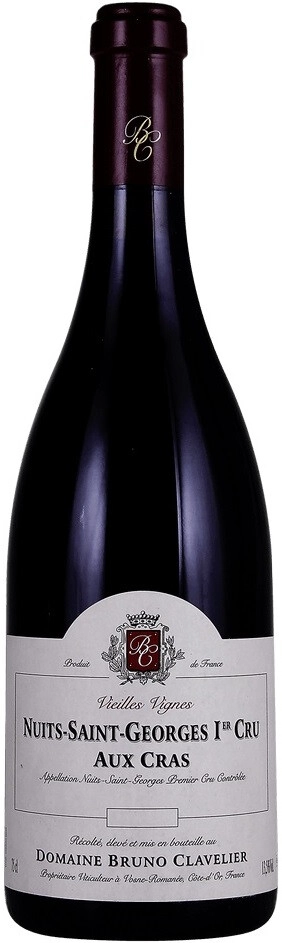 Вино Domaine Bruno Clavelier, Nuits-Saint-Georges 1er Cru "Aux Cras" Vieilles Vignes AOC