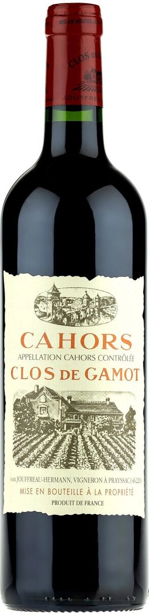 Вино "Clos de Gamot", Cahors AOC