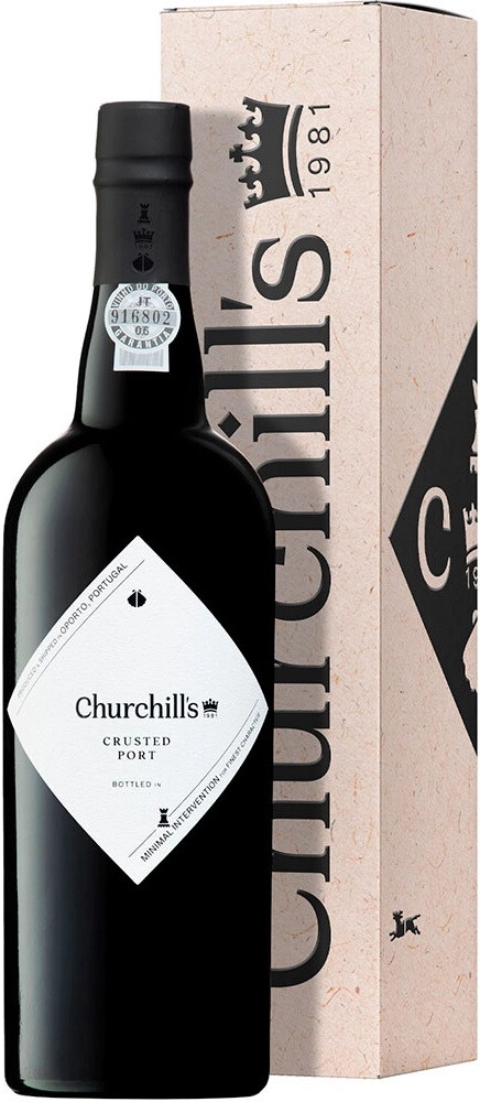 Портвейн Churchill's, Crusted Port, bottled in, New Year's