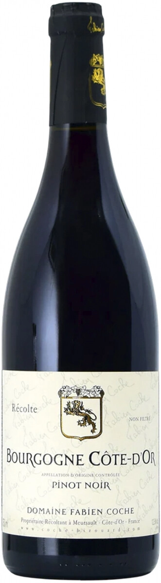 Вино Domaine Fabien Coche, Bourgogne Cote-d'Or Pinot Noir AOC