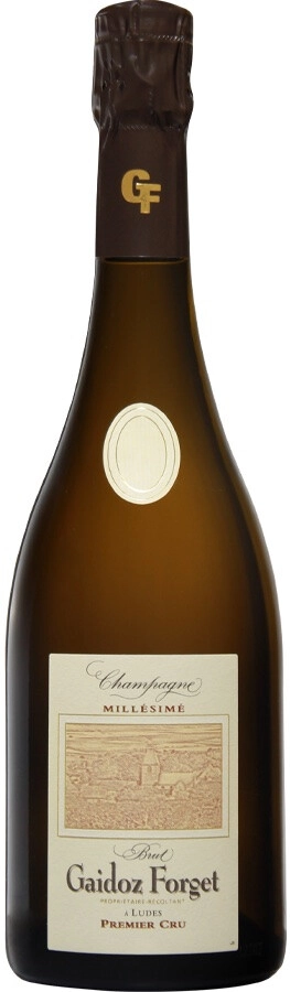 Шампанское Champagne Gaidoz-Forget, Millesime Brut Premier Cru, Champagne AOC