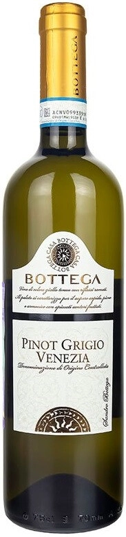 Вино Bottega, Pinot Grigio, Venezia DOC