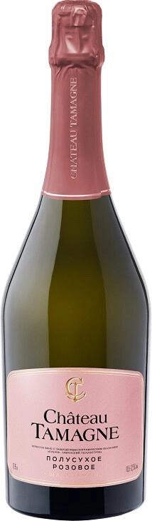 Игристое вино "Chateau Tamagne" Roze de Tamagne Demi-Sec