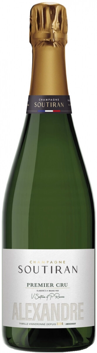 Шампанское Soutiran, "Alexandre" Premier Cru Brut, Champagne AOC