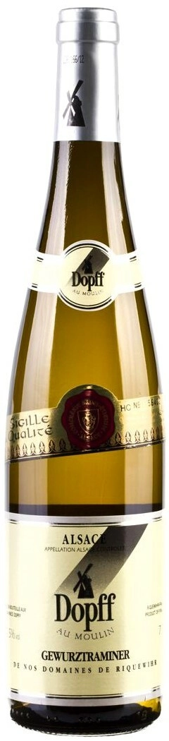 Вино Dopff au Moulin,  Gewurztraminer de Riquewihr, Alsace AOC
