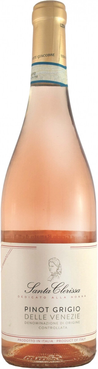 Вино "Santa Clerissa" Pinot Grigio Ramato delle Venezie DOC