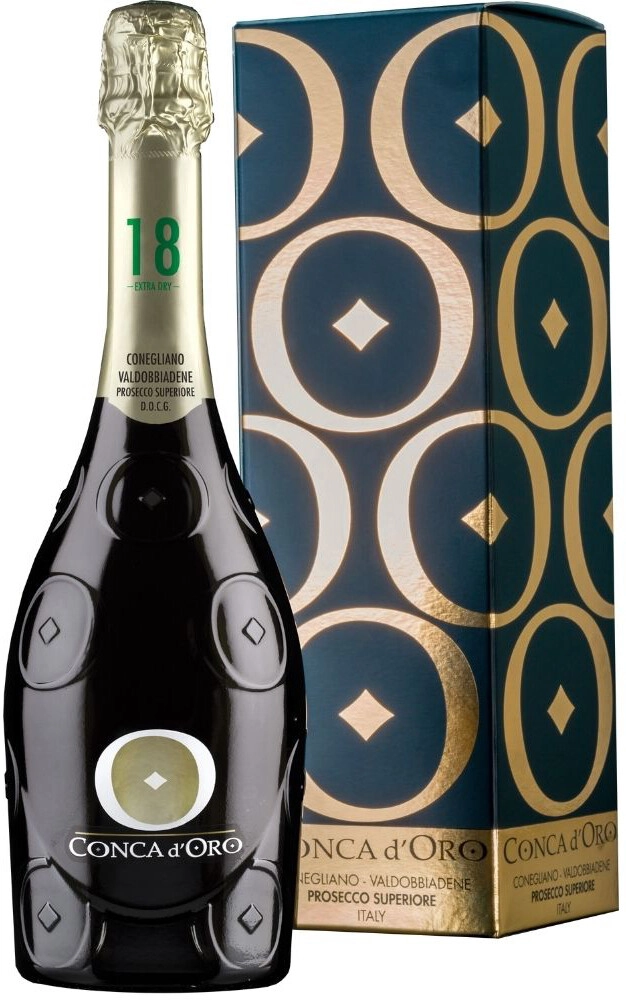 Игристое вино Conca d'Oro, Conegliano Valdobbiadene Prosecco Superiore Millesimato Extra Dry