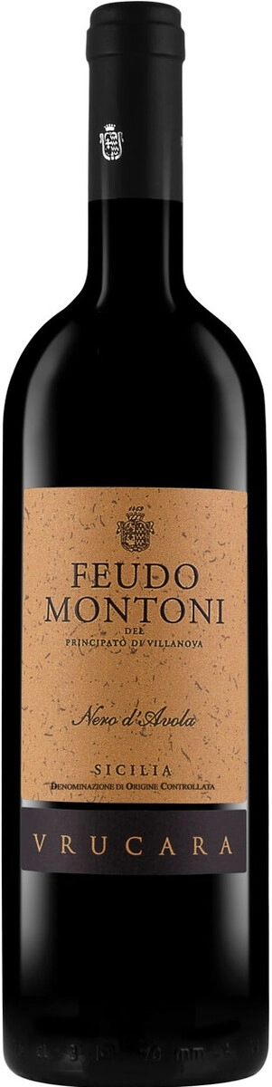 Вино Feudo Montoni, "Vrucara" Nero d'Avola, Sicilia DOC