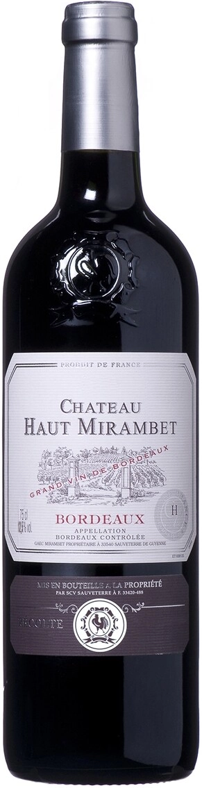 Вино Chateau Haut Mirambet, Bordeaux АОC