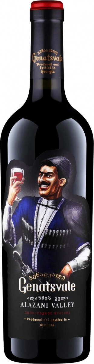 Вино "Genatsvale" Alazani Valley Red