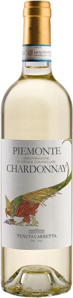 Вино Tenuta Carretta, Chardonnay, Piemonte DOC