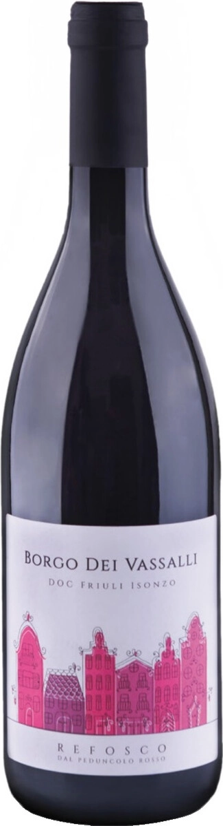 Вино "Borgo Dei Vassalli" Refosco dal Peduncolo Rosso, Friuli Isonzo DOC