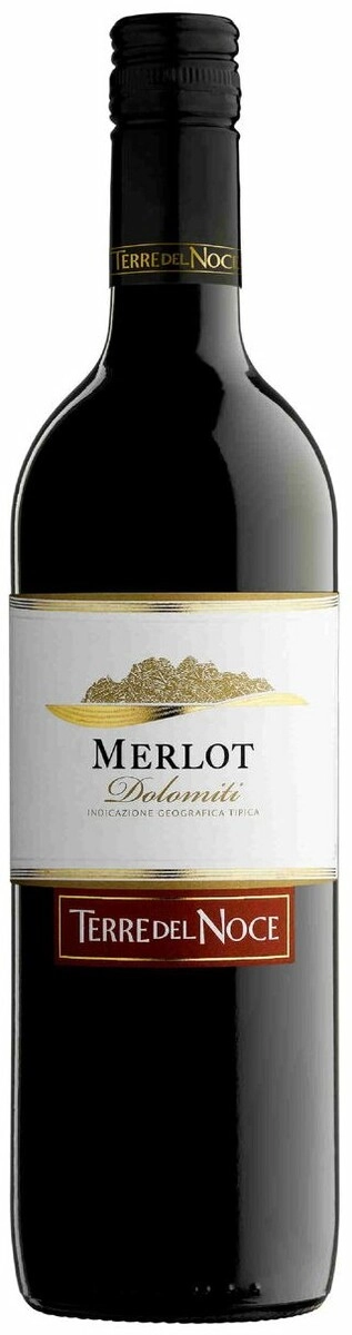 Вино Mezzacorona,"Terre del Noce", Merlot, Dolomiti IGT