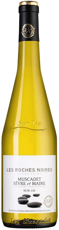 Вино Marcel Martin, "Les Roches Noires" Muscadet Sevre et Maine Sur Lie AOC