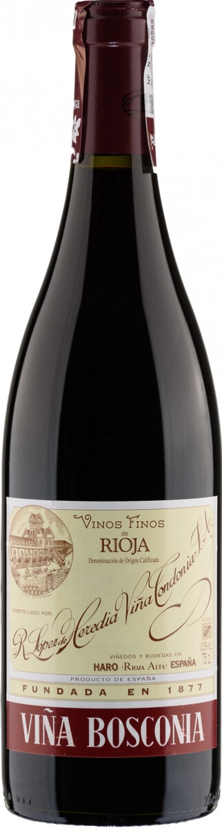 Вино "Vina Bosconia" Reserva, Rioja DOC