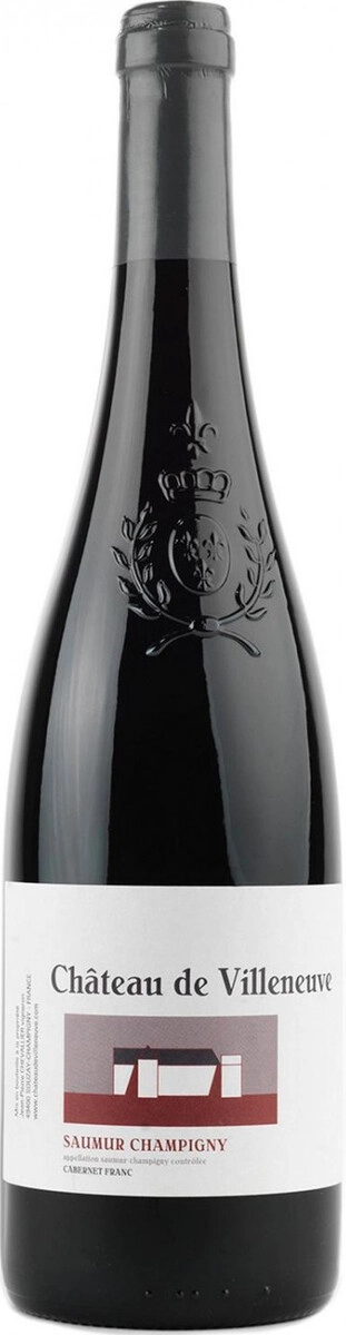 Вино Chateau de Villeneuve, Saumur Champigny AOC