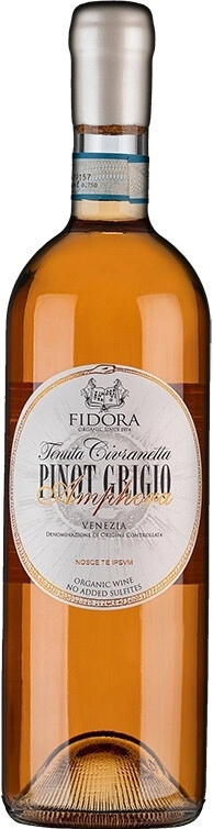Вино Tenuta Civranetta, "Fidora" Pinot Grigio Amphora, Venezia DOC
