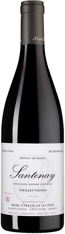 Вино Marc Colin, Santenay Vieilles Vignes AOC